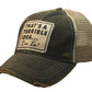 Vintage Life - That's A Terrible Idea....I'm In! Distressed Trucker Cap