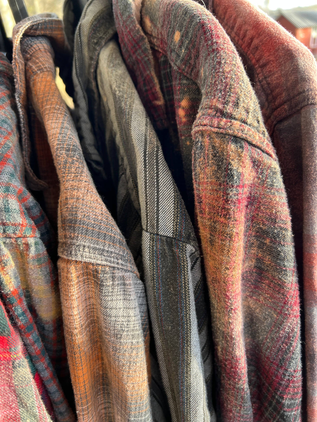 Disohrted Vintage - Bleached Flannel