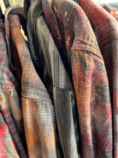 Disohrted Vintage - Bleached Flannel