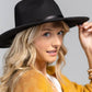 Urbanista - 100% Wool Leather Trim Panama Hat