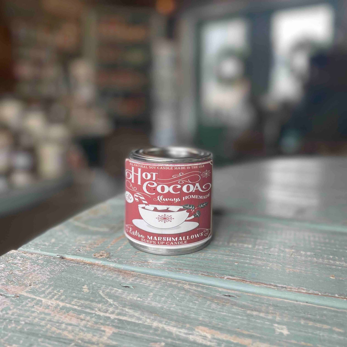 Surfs Up Candle - Hot Cocoa Paint Can Candle