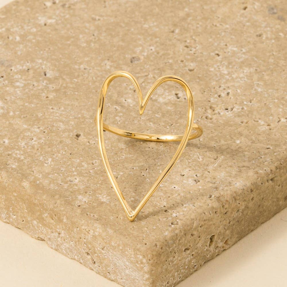Anarchy Street - Heart Cut Out Ring