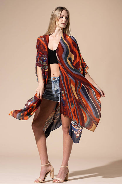 Urbanista - Pointillism Kimono