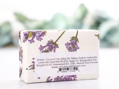 The Little Flower Soap Co - Oatmeal Lavender Sage Handmade Soap