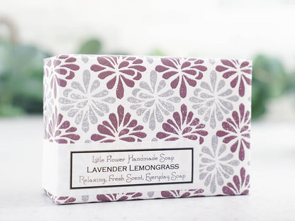 The Little Flower Soap Co - Lavender Lemongrass Handmade Soap