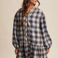 Listicle - Plaid Drop-Waist Mini Dress