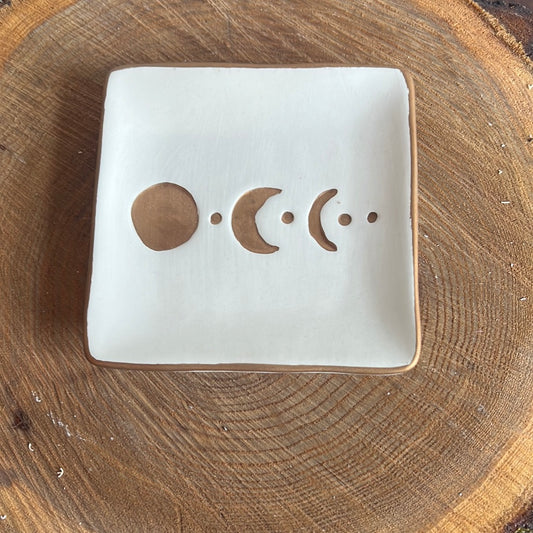 Lunar soap dish