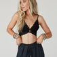 Three Bird Nest - Butterfly Beauty Bralette - Black: S / Black
