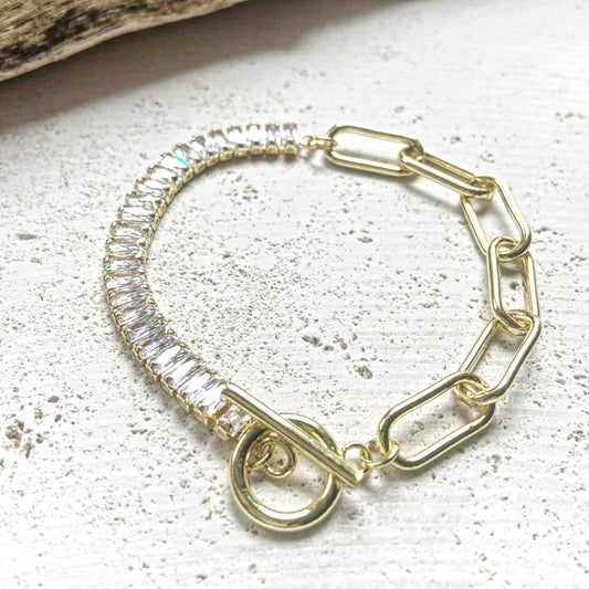 VB&CO Designs Handmade Jewelry - Crystal bracelet trendy boutique jewelry salon bridal gift