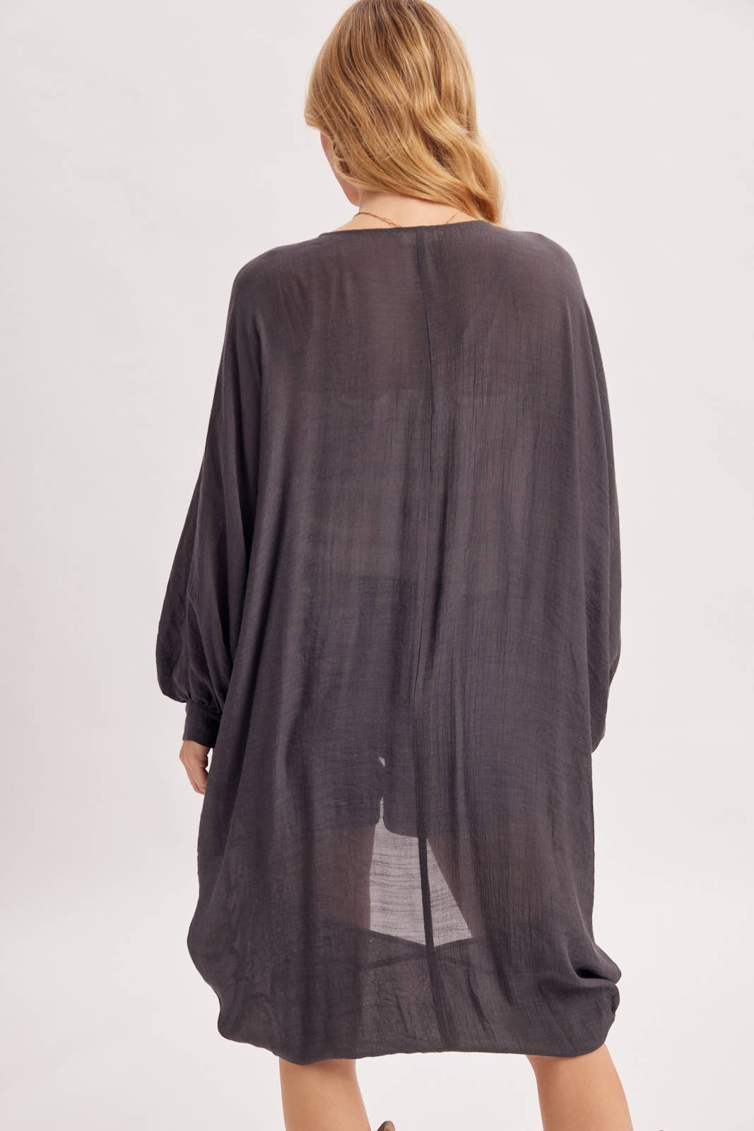 Bluivy - BOHO OPEN FRONT KIMONO CARDIGAN