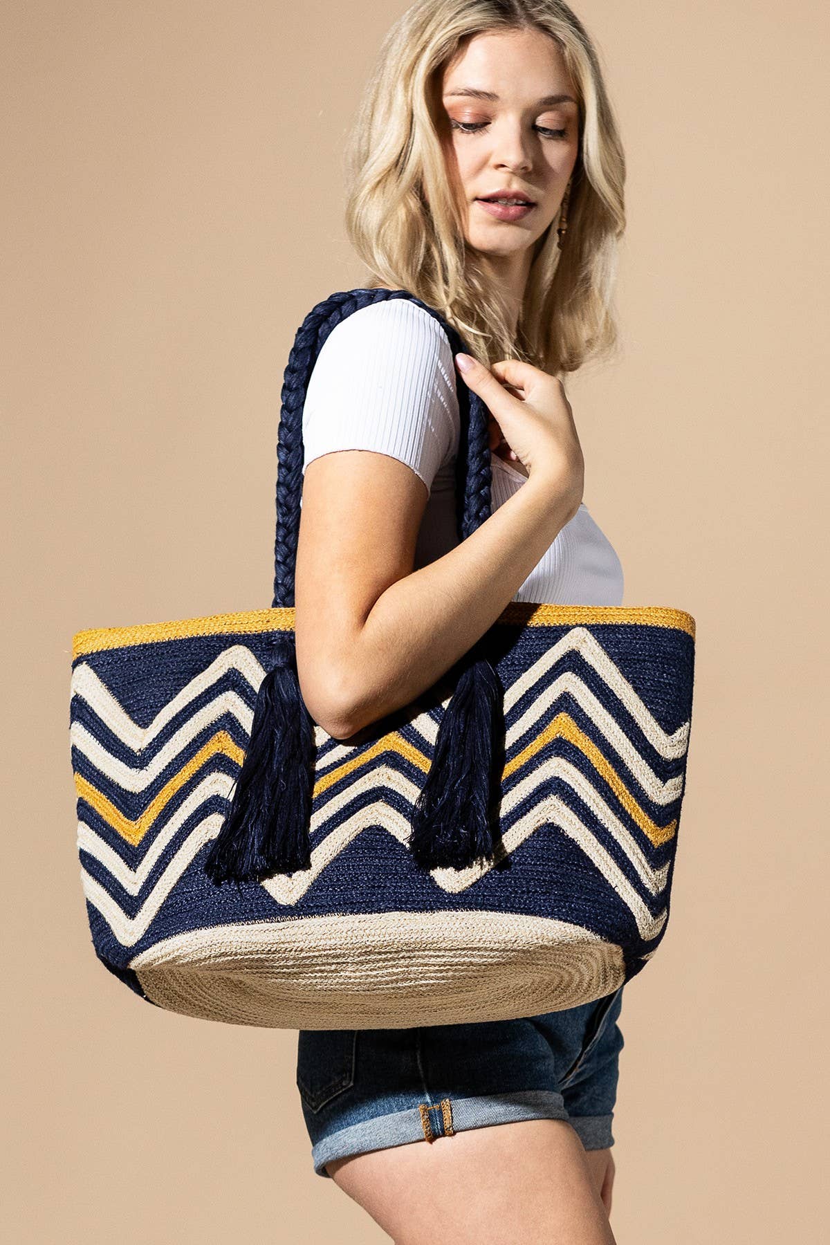 Urbanista - Malaka Jute Shoulder Bag