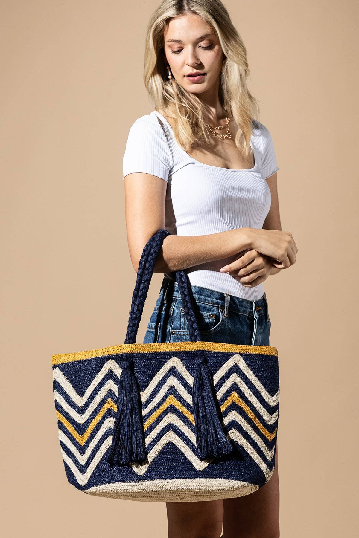 Urbanista - Malaka Jute Shoulder Bag