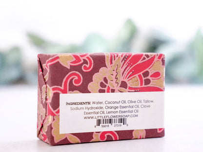 The Little Flower Soap Co - Orange Clove Handmade Fall Soap