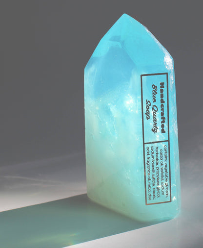 The Crystal Soapsmith - Blue Quartz soap crystal