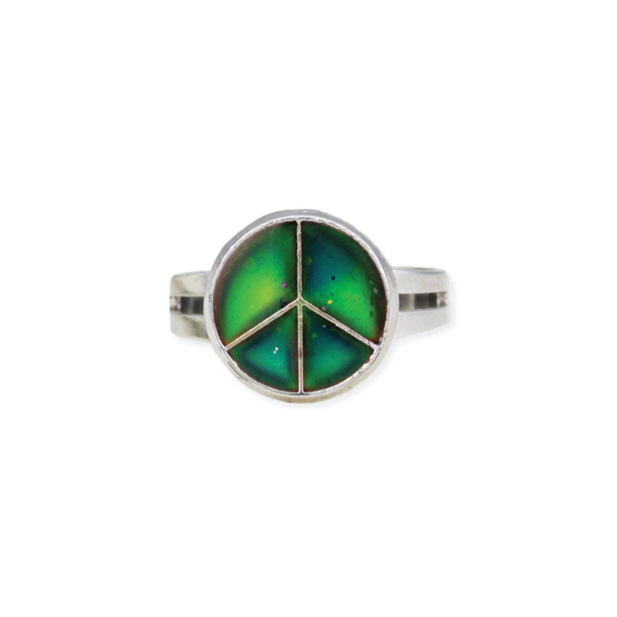 ZAD - Vibe Check Peace Sign Mood Ring