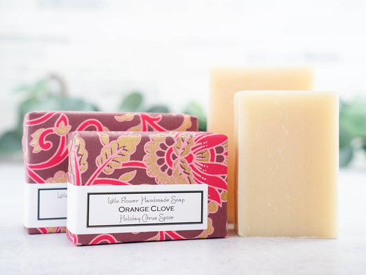 The Little Flower Soap Co - Orange Clove Handmade Fall Soap