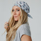 Love Full Paisley Bandana- Blue