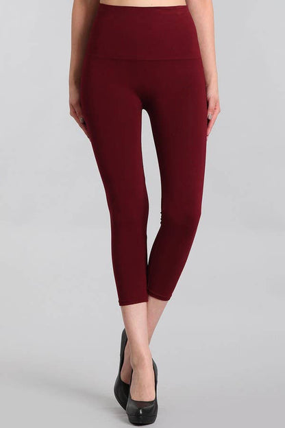 M.Rena - The Tummy Tuck Legging: Full Length / Regular Size / Black