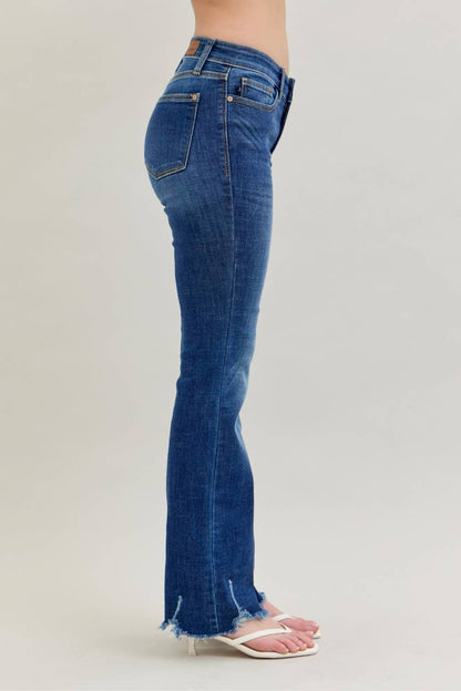 Judy Blue Jeans Non-Distressed Hem Bootcut