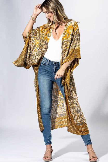 Urbanista - Golden Meadow Kimono