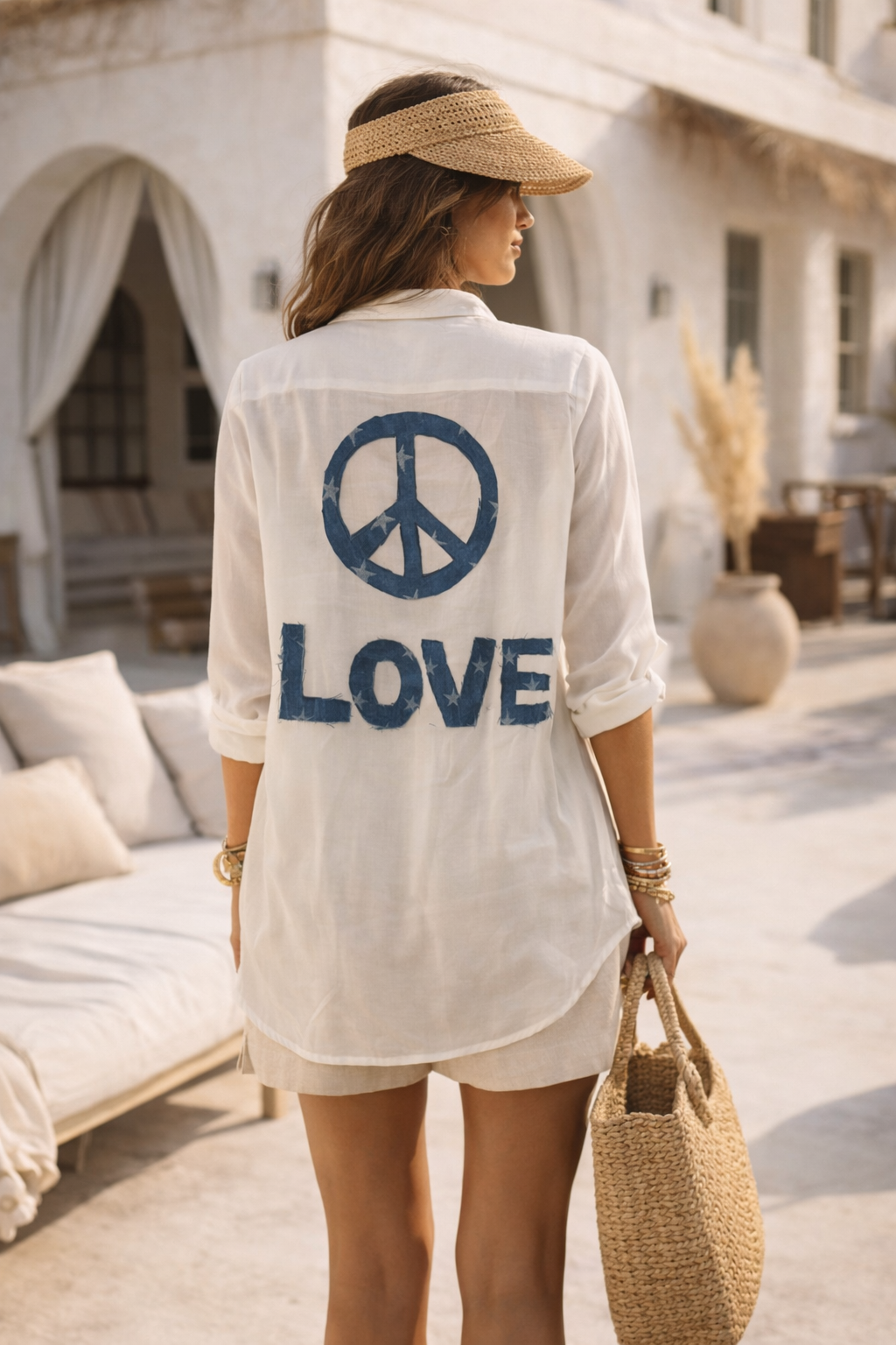 The Nu Vintage - Peace & Love Tencel™ Shirt