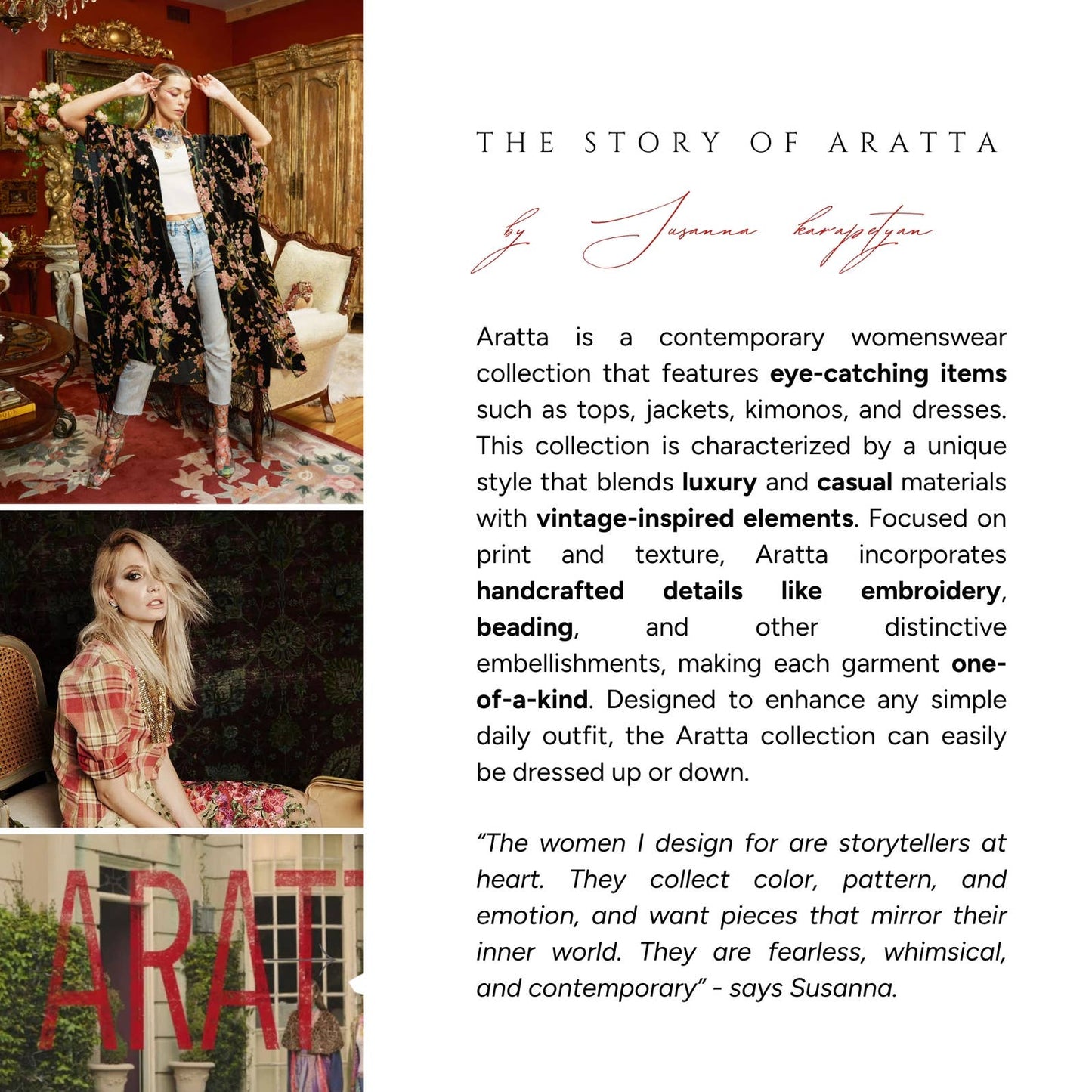 Aratta | Women's Fashion - Olivia Jacket