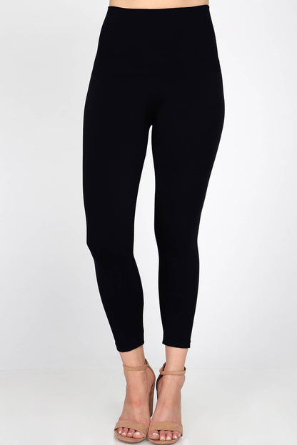 M.Rena - The Tummy Tuck Legging: Full Length / Regular Size / Black