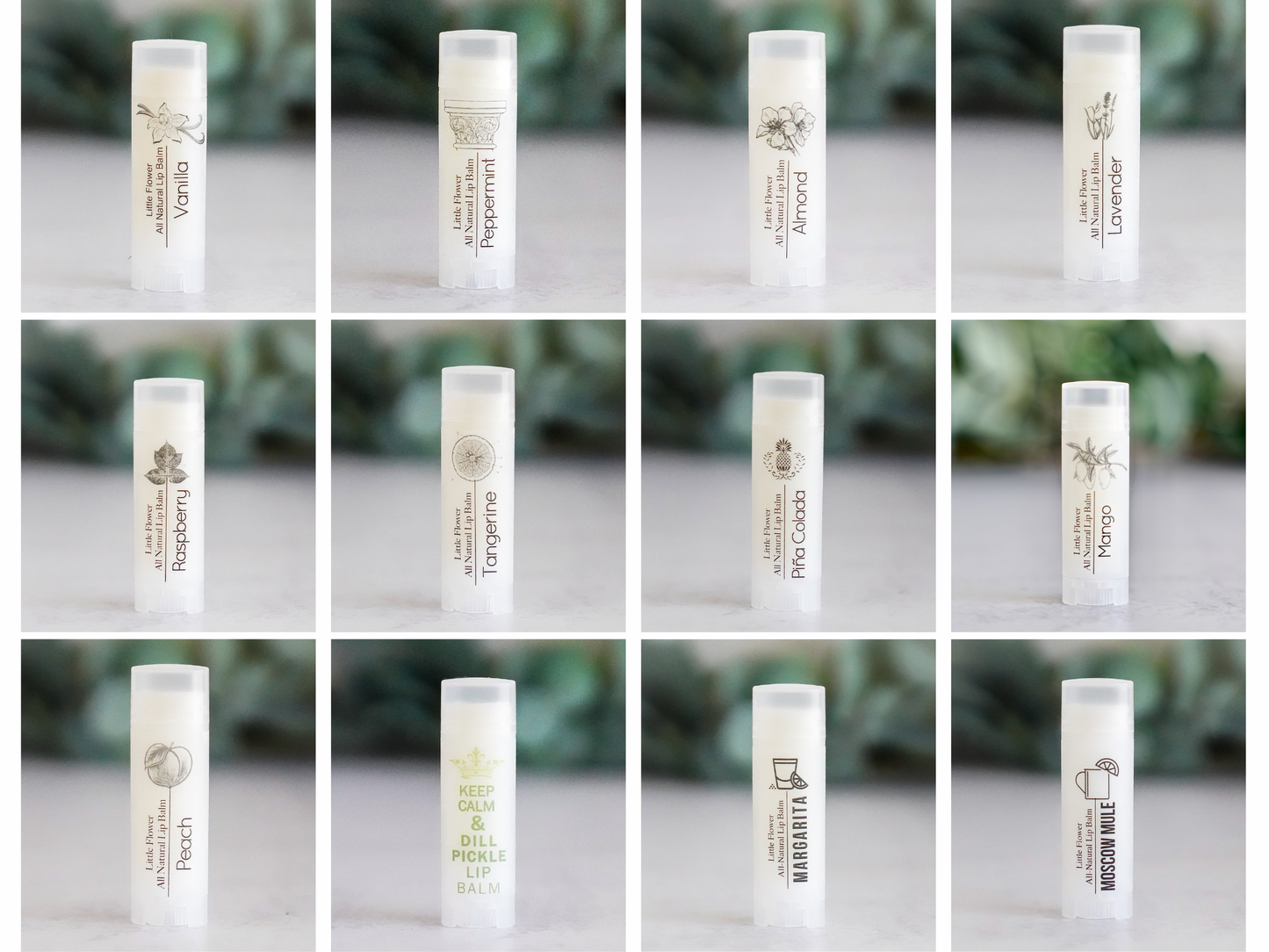 The Little Flower Soap Co - Mini Spa Gift Set with Bath Salt Vial