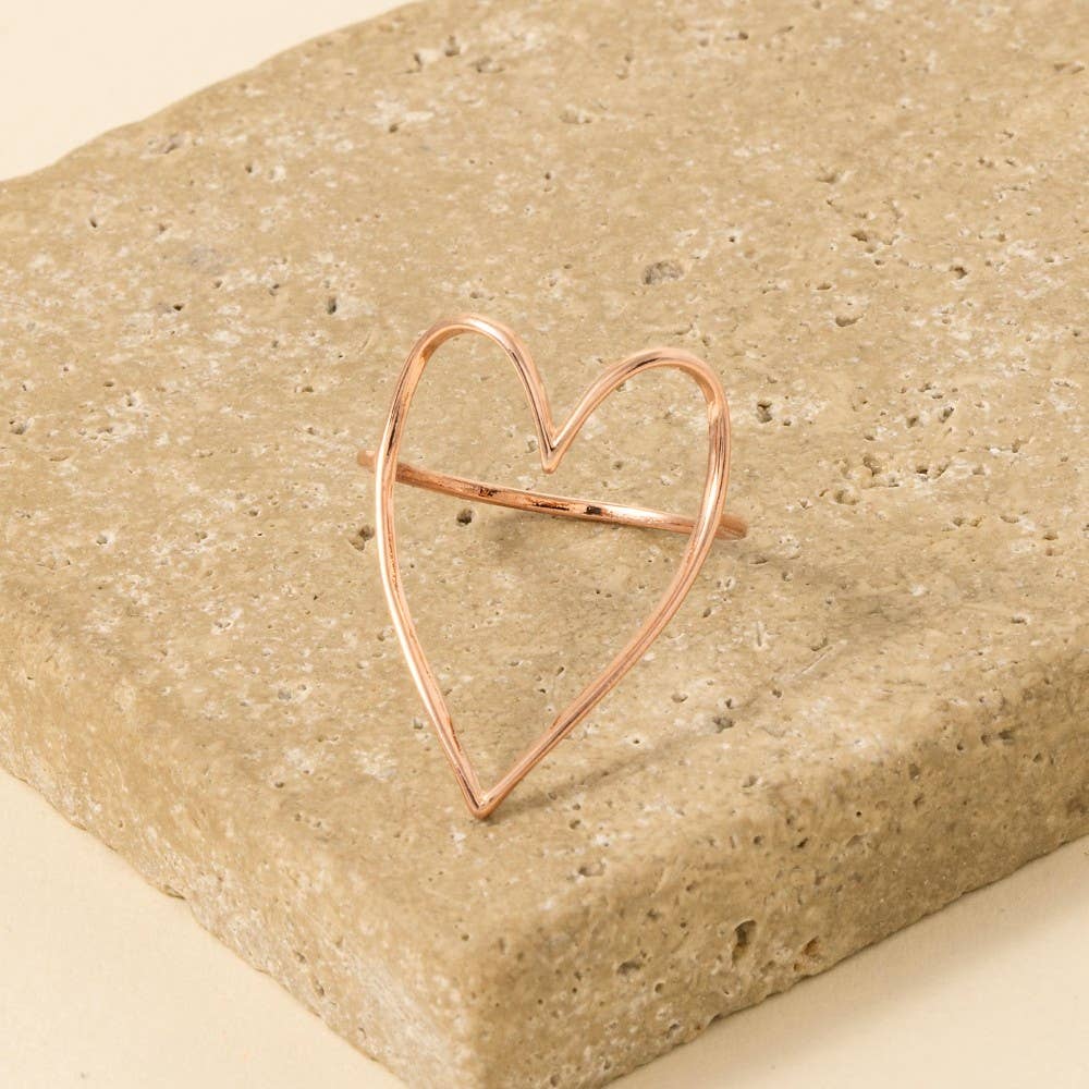 Anarchy Street - Heart Cut Out Ring