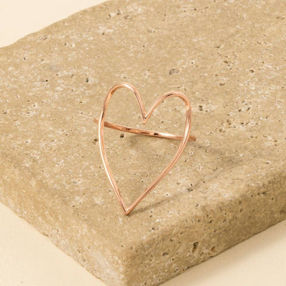 Anarchy Street - Heart Cut Out Ring