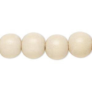 Nellie Pratt Artisan Jewelry - Charmed Life- wood shell beachy boho stretch bracelet: Light Pink