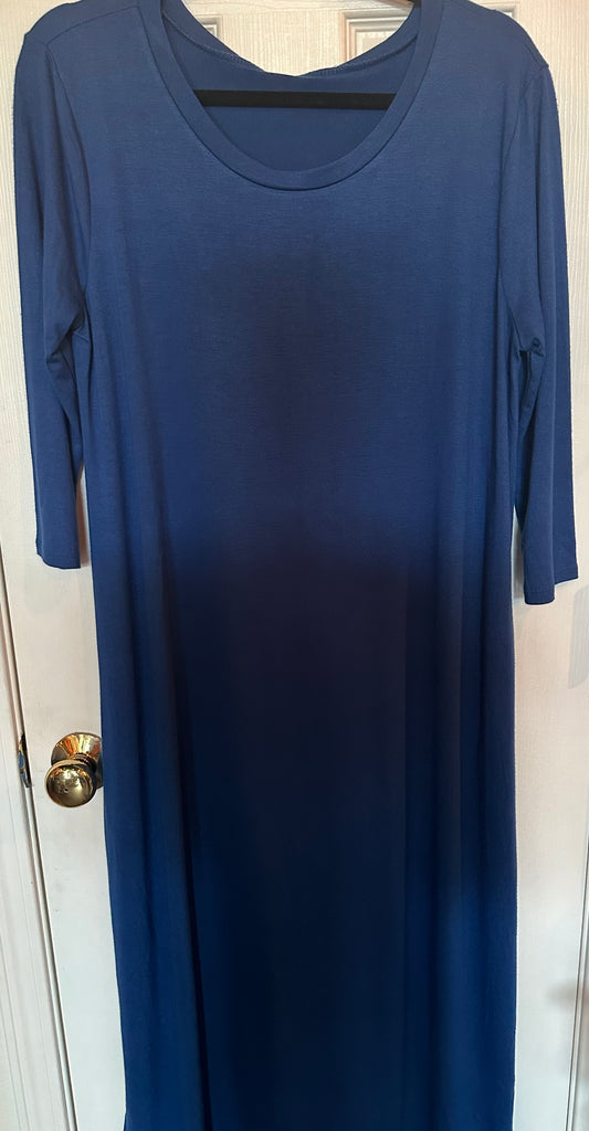 Moody Blues Maxi Dress