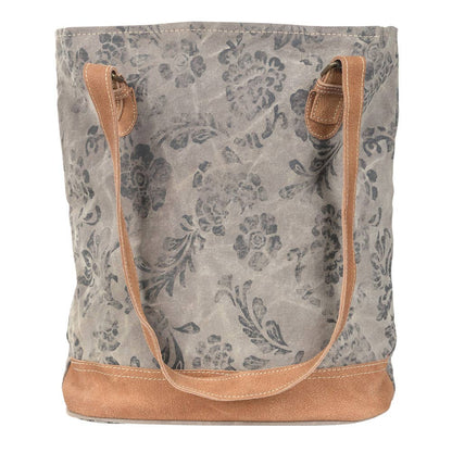 Clea Ray Canvas Bags & Clothing - Frey Canvas With Flowers Shoulder Bag