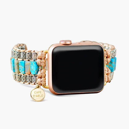 Cape Diablo - Divine Ivory Turquoise Apple Watch Strap