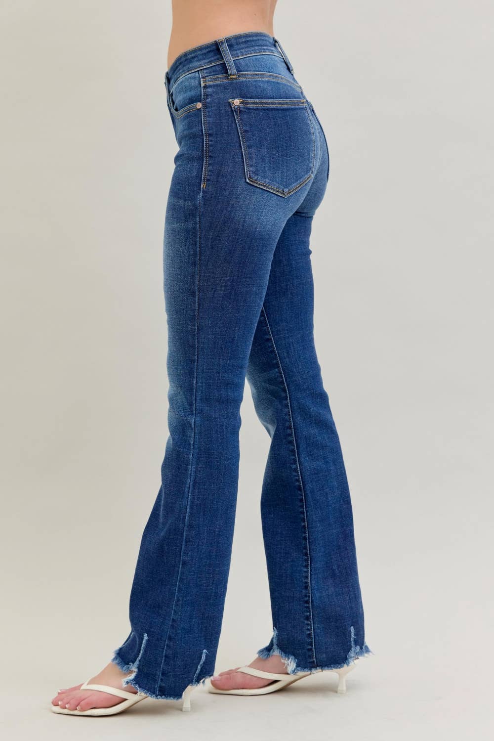 Judy Blue Jeans Non-Distressed Hem Bootcut