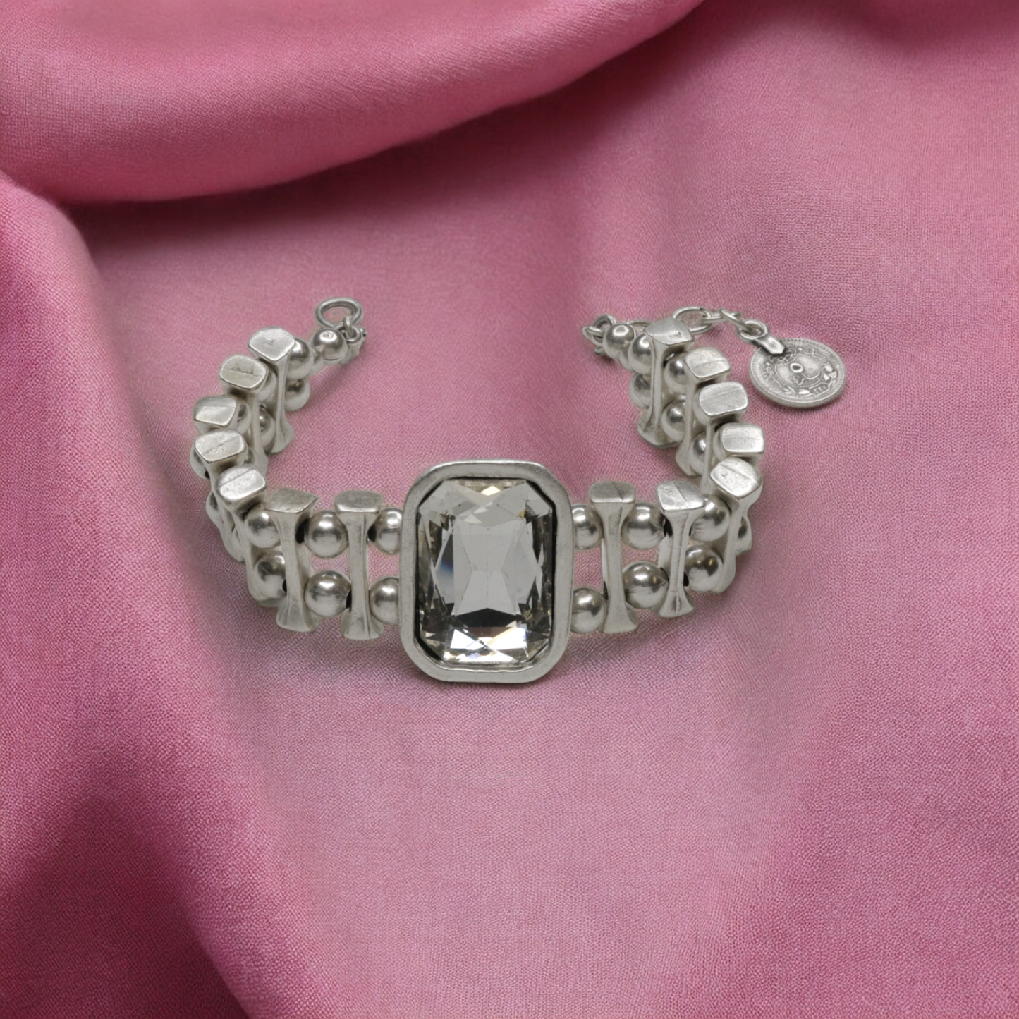 The Ancient Bazaar Jewelry & Accessories Pewter Bracelet