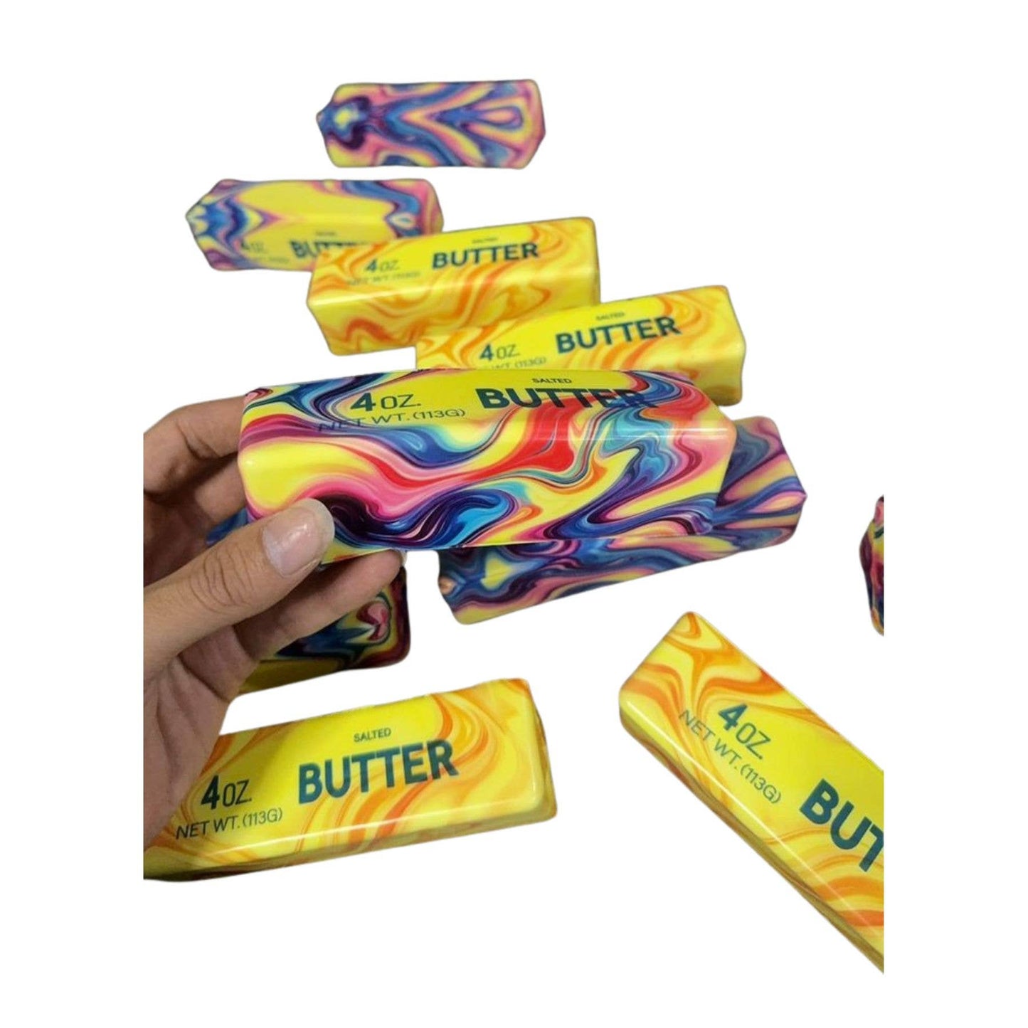 Gypsy Soul - Tie Dye Butter Squishy – Viral “Looks Like Butter” Stress