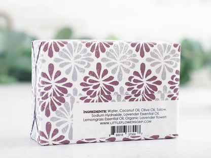 The Little Flower Soap Co - Lavender Lemongrass Handmade Soap