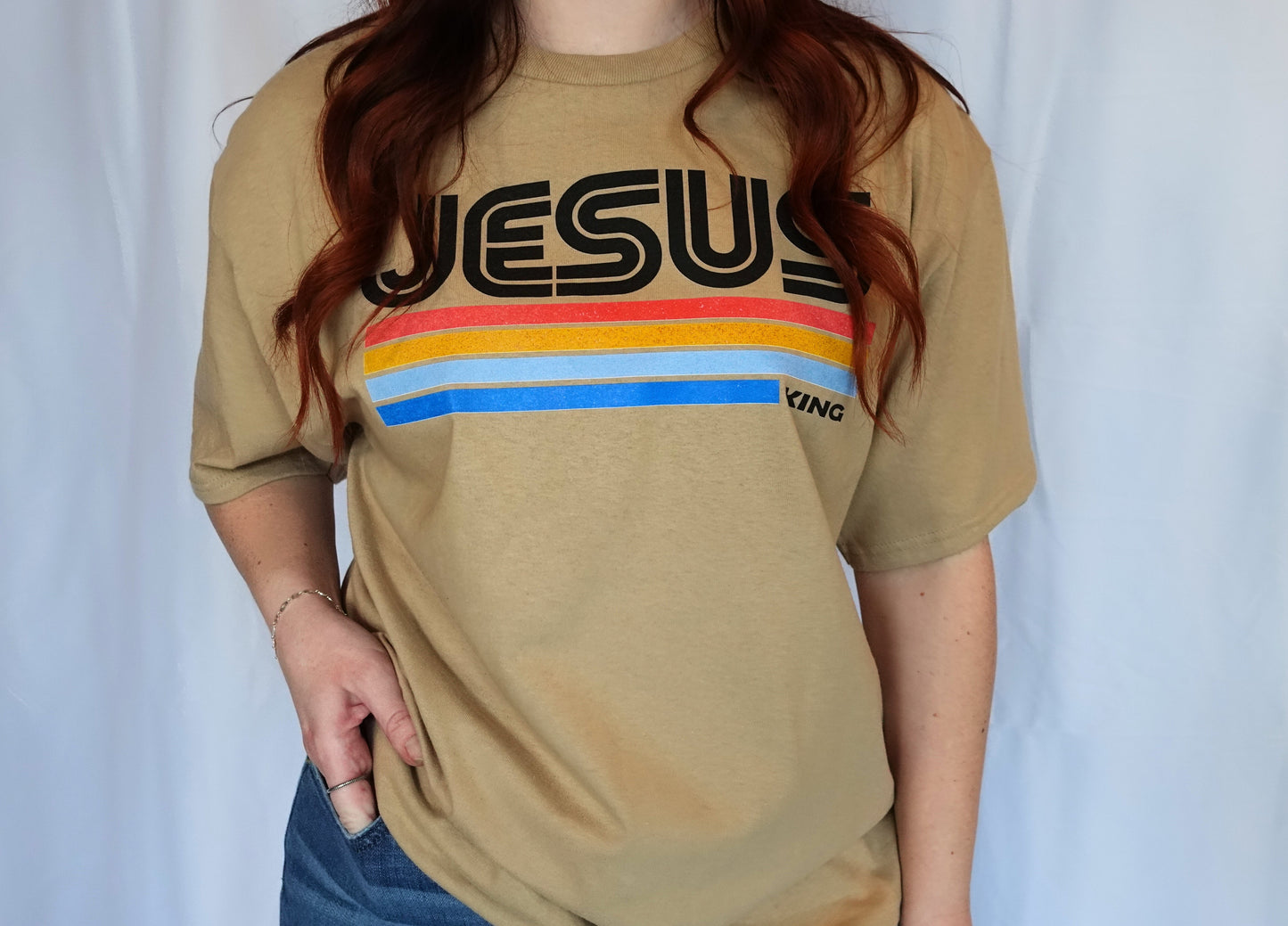 Jesus King Graphic T Shirt