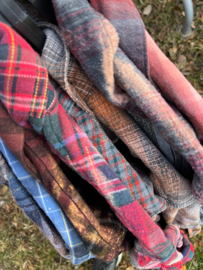 Disohrted Vintage - Bleached Flannel