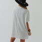 Three Bird Nest - Laid Back Luxe Dress - Light Heather Gray: XL