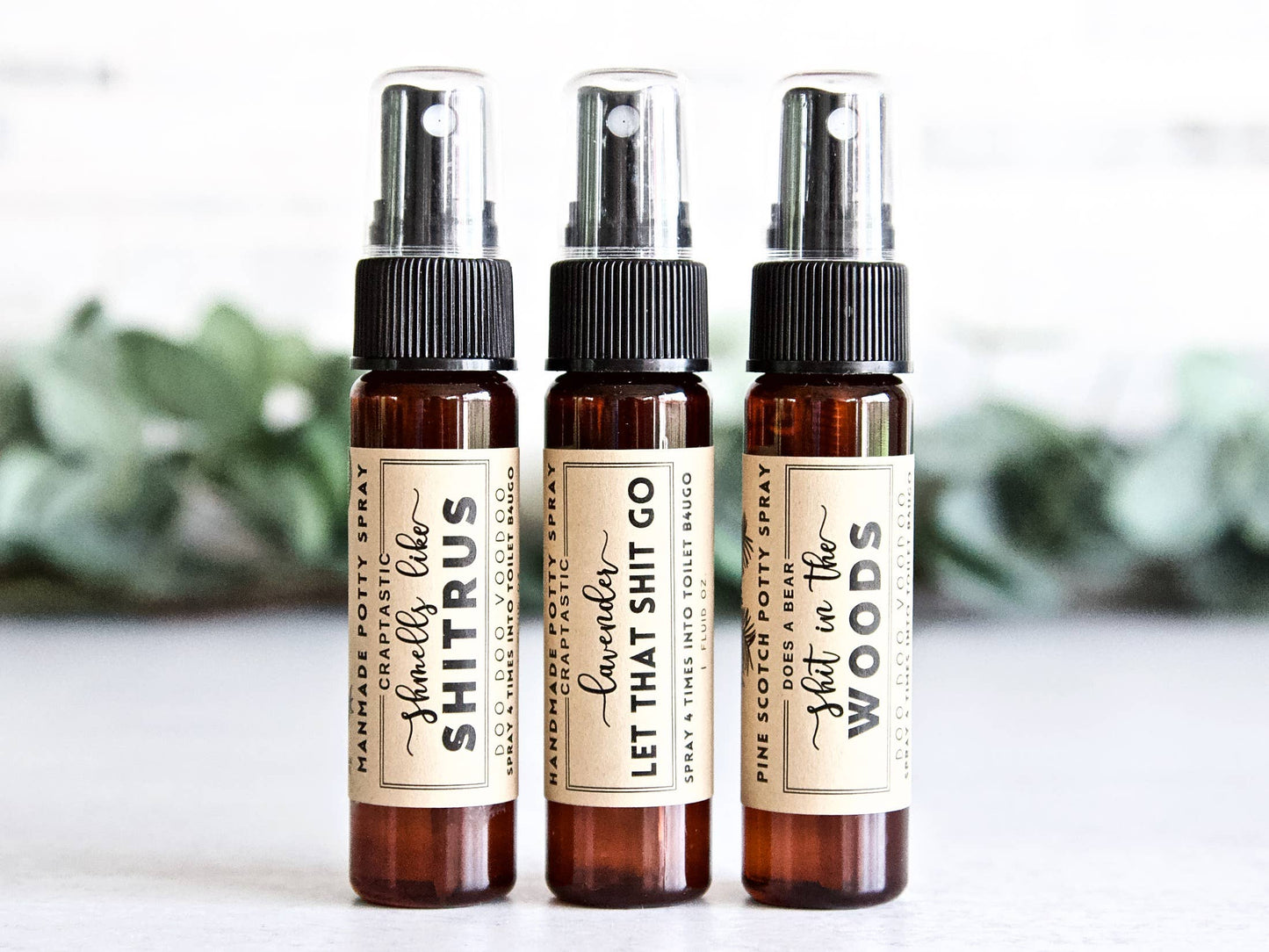 The Little Flower Soap Co - Toilet Spray - Let that Shit Go (Lavender)
