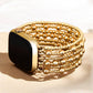 Cape Diablo - Golden Demure Stretch Apple Watch Strap