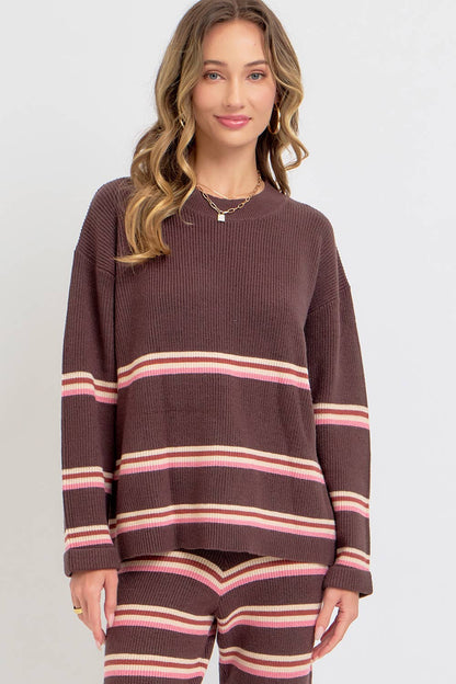Sweet Lovely by Jen - PULLOVER CASUAL KNIT TOP