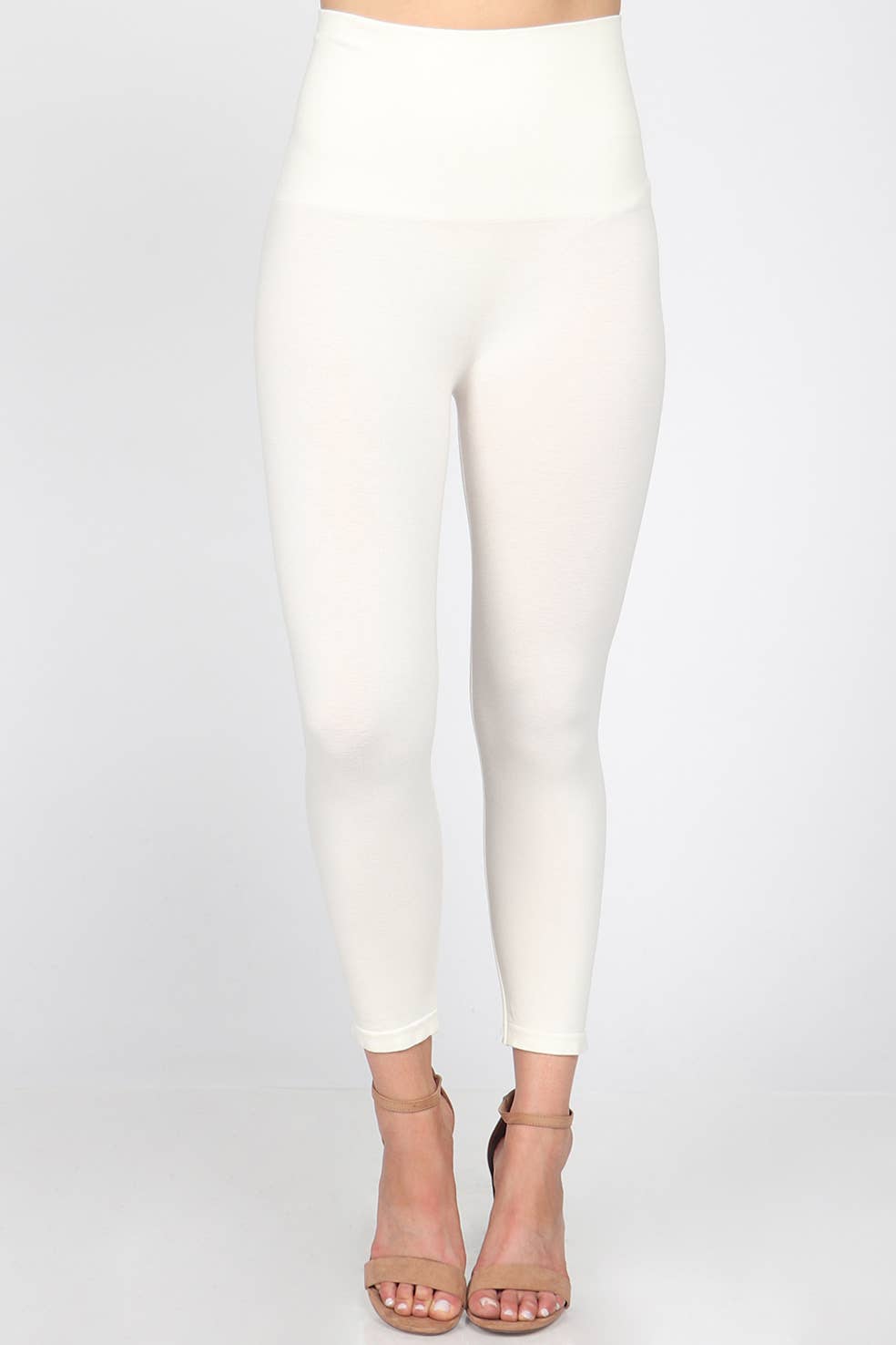 M.Rena - The Tummy Tuck Legging: Full Length / Plus Size / Black
