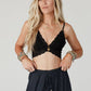 Three Bird Nest - Butterfly Beauty Bralette - Black: S / Black