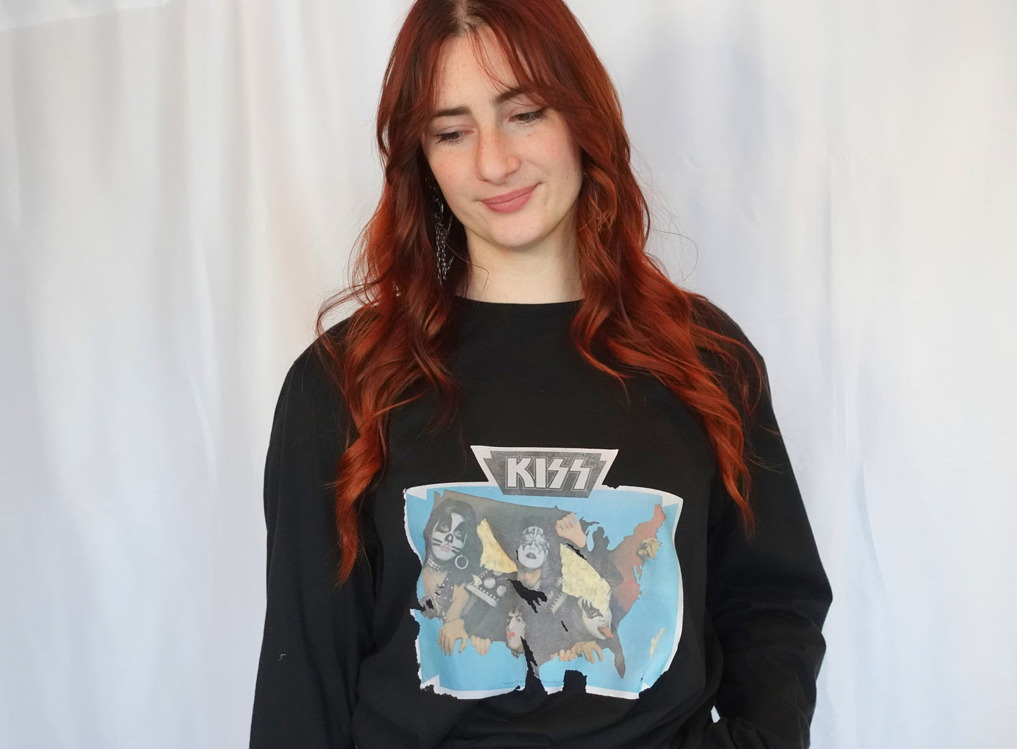 KISS Distressed T-Shirt