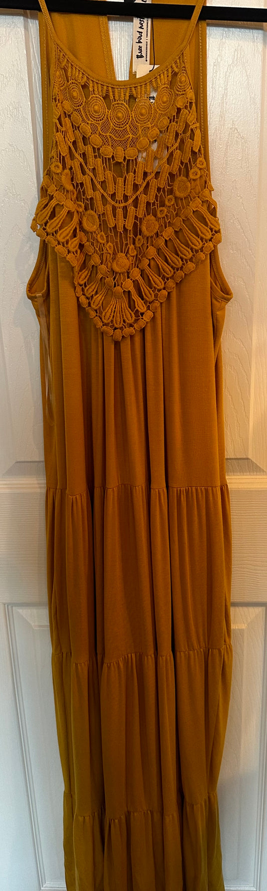 Long Crochet Dress