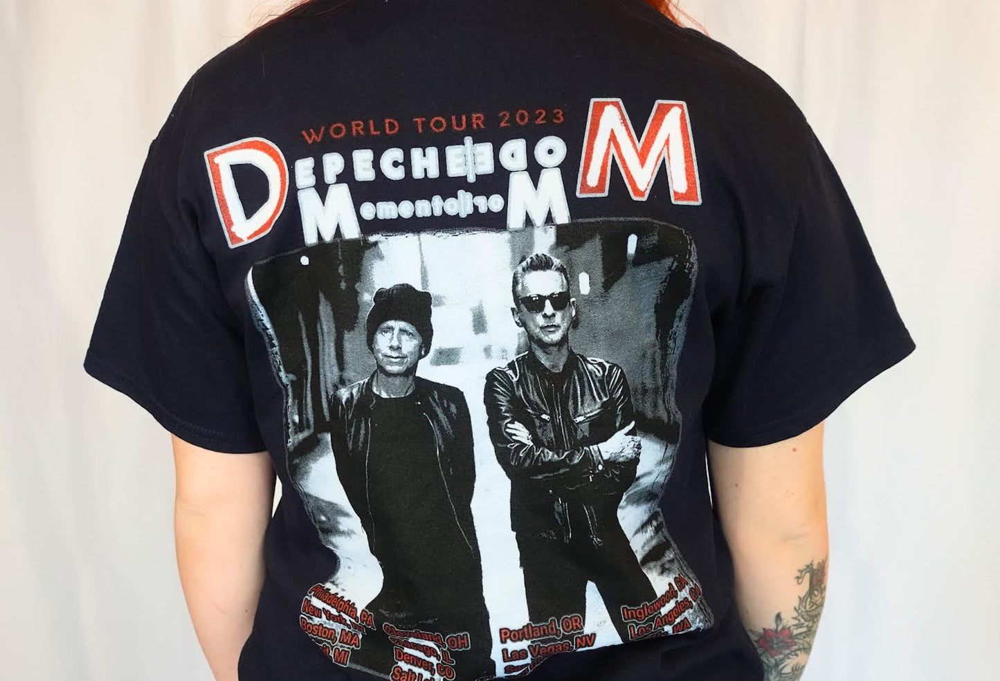 Depeche Mode World Tour 2023 T Shirt