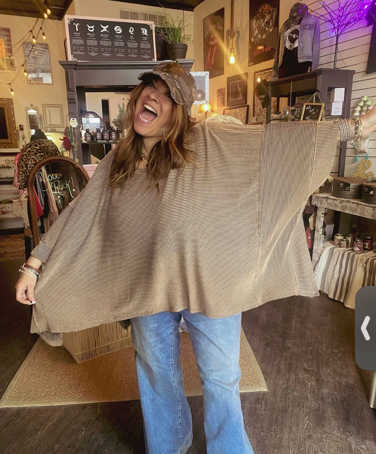Three Bird Nest - Love Rush Tunic - Camel